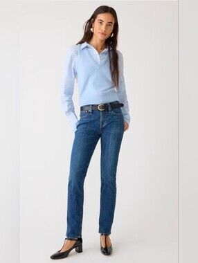 J. Crew 9"  Vintage Slim Straight Jeans Sz 30